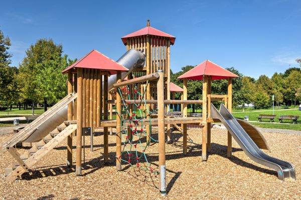 Playground Mulch Installation in Hattiesburg