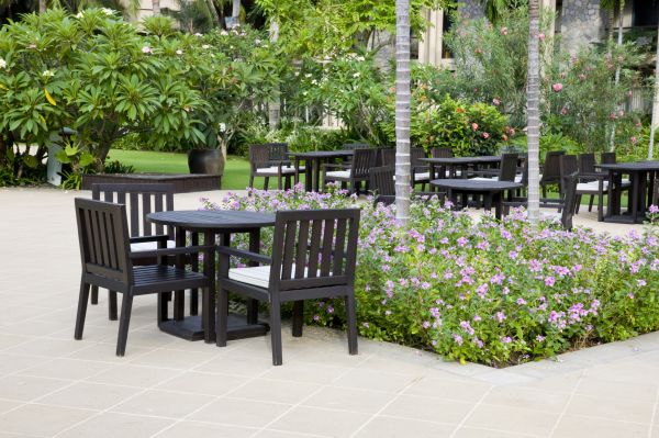 Courtyard Landscaping in Hattiesburg