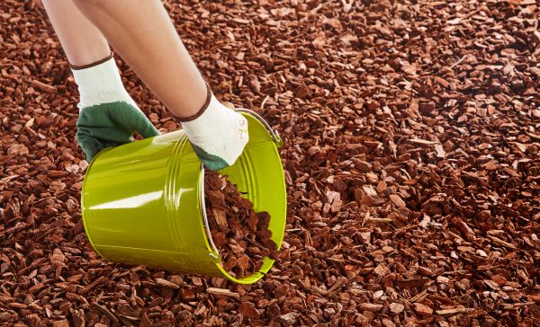 Wood Chip Landscaping in Hattiesburg