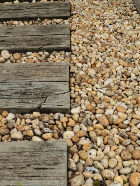 Pea Rock Installation in Hattiesburg